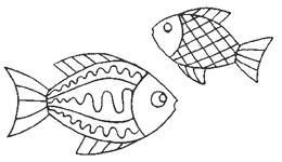 Coloriage Poissons 42