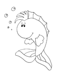 Coloriage Poissons 71