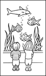 Coloriage Poissons 91