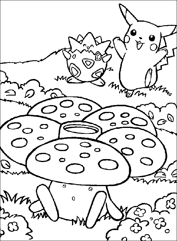 Coloriage 1 Pokemon