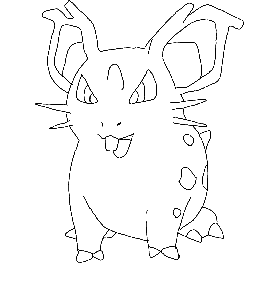 Coloriage 10 Pokemon