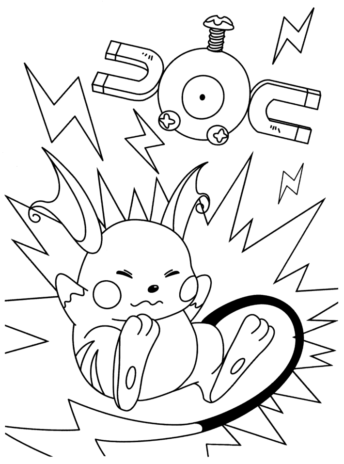 Coloriage 124 Pokemon