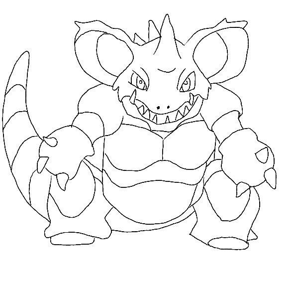 Coloriage 13 Pokemon