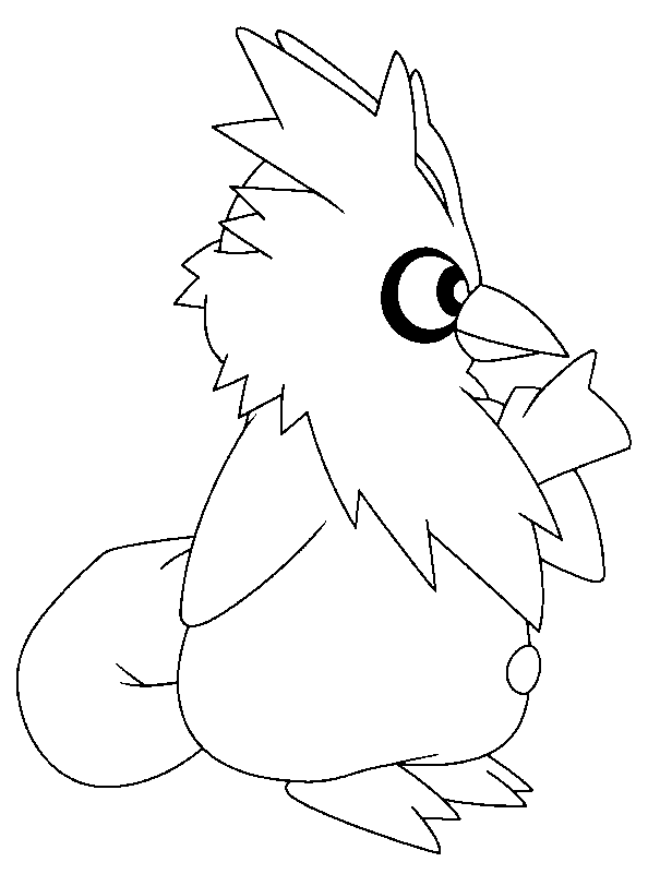 Coloriage 142 Pokemon