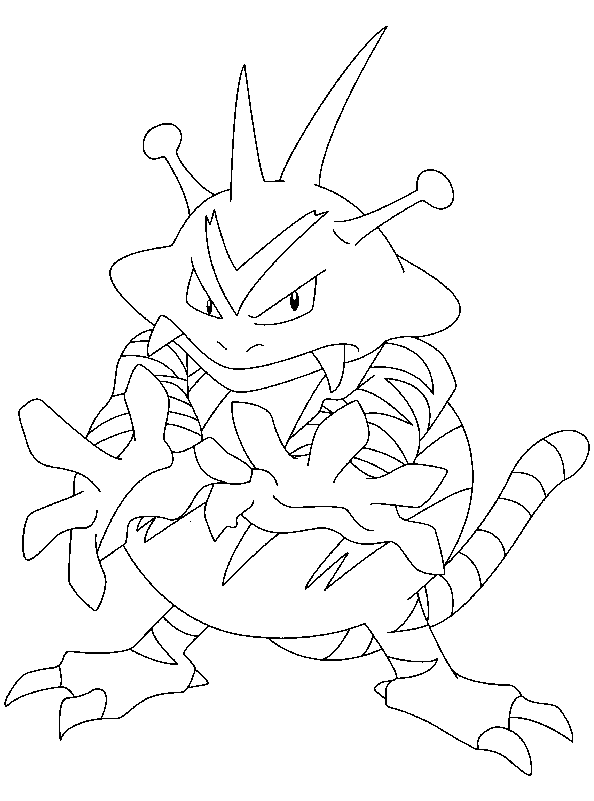 Coloriage 157 Pokemon