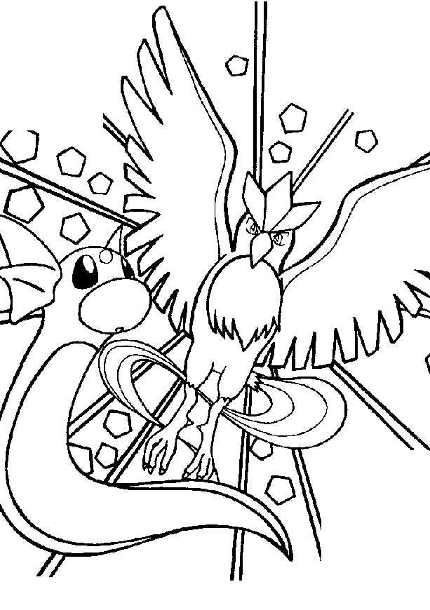 Coloriage 38 Pokemon