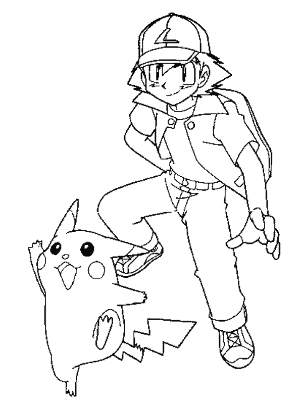 Coloriage 5 Pokemon