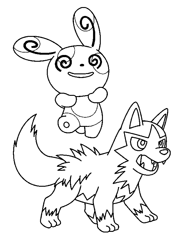 Coloriage 55 Pokemon