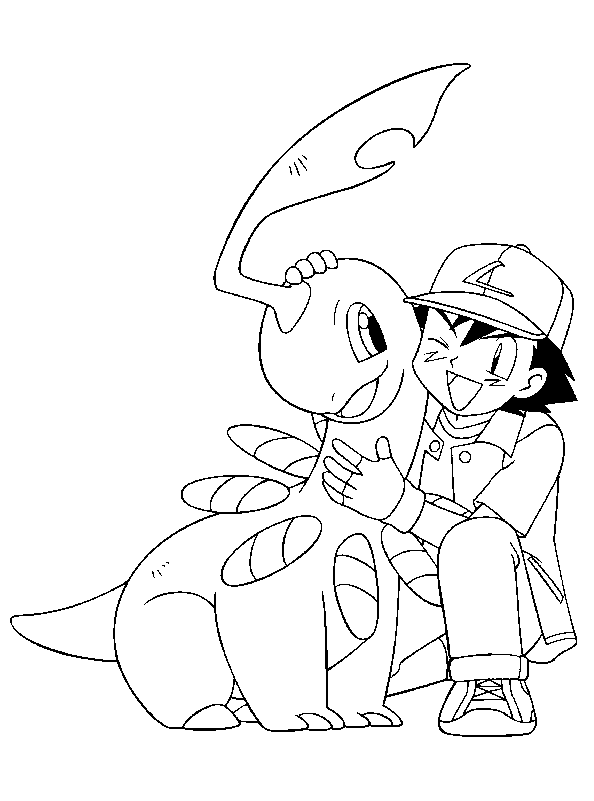 Coloriage 61 Pokemon