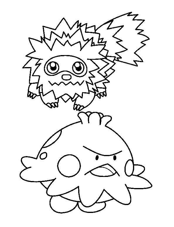 Coloriage 63 Pokemon