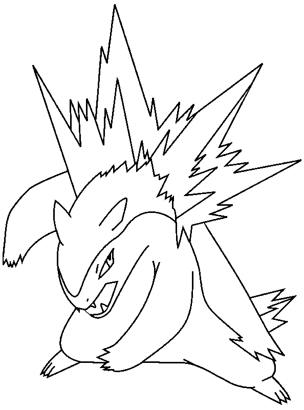 Coloriage 71 Pokemon