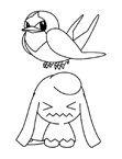 Coloriage Pokemon 108