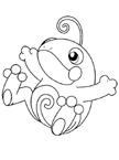 Coloriage Pokemon 198