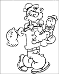 Toutes les catégories de coloriages Popeye