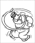 Coloriage Popeye 5