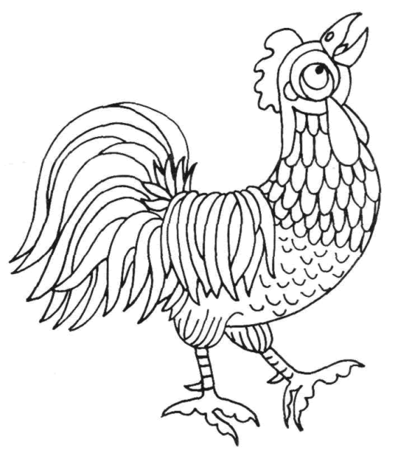 Coloriage 20 Poules