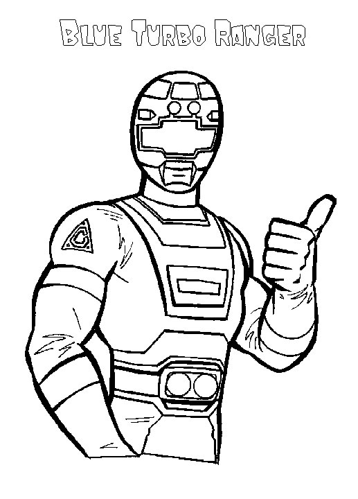 Coloriage 65 Power rangers