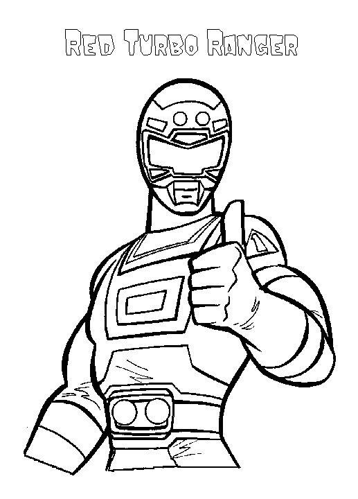 Coloriage 74 Power rangers