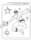 Coloriage Power rangers 22