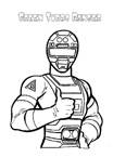 Coloriage Power rangers 72