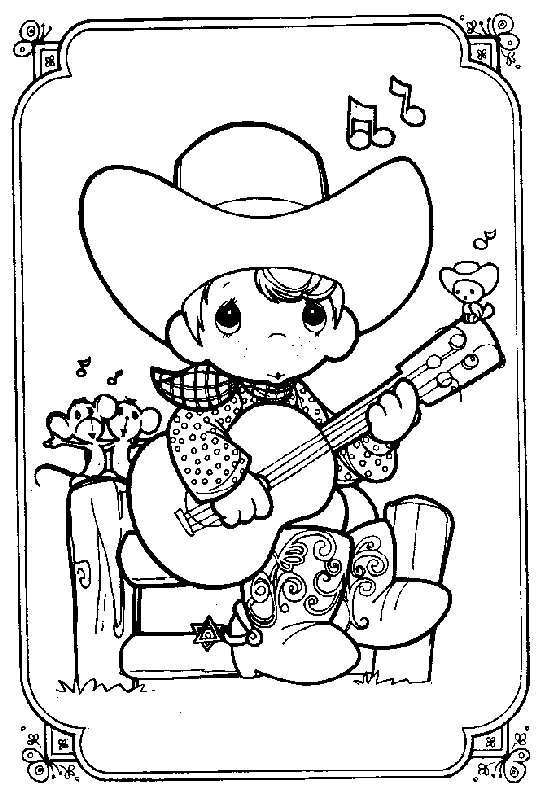Coloriage 14 Precious moments