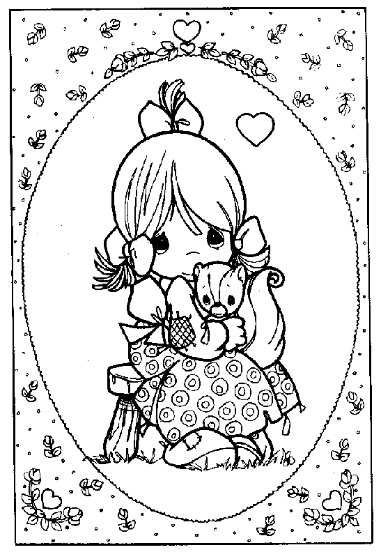 Coloriage 15 Precious moments