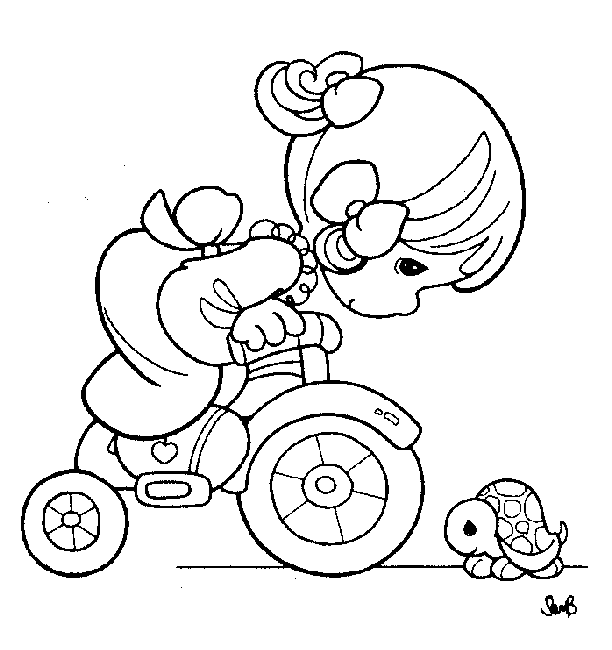 Coloriage 29 Precious moments