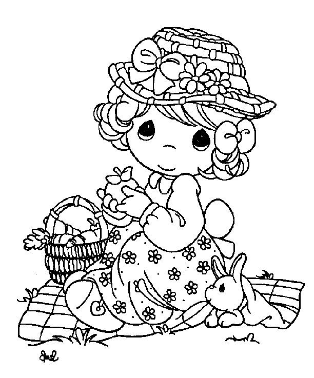 Coloriage 33 Precious moments