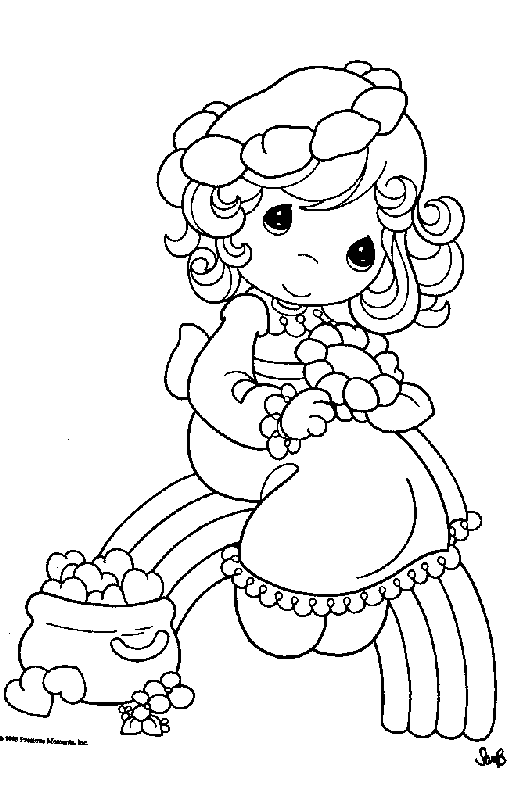 Coloriage 38 Precious moments