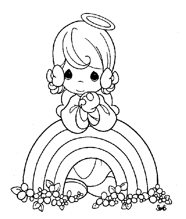 Coloriage 42 Precious moments