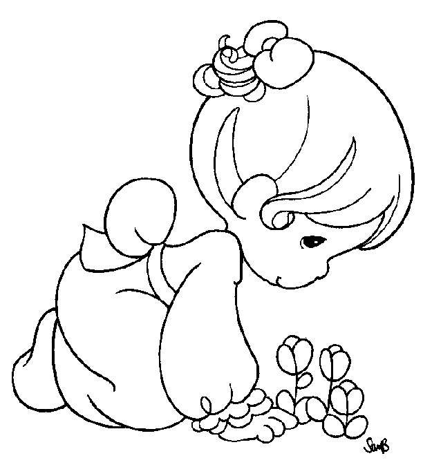 Coloriage 44 Precious moments