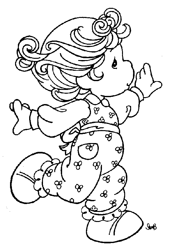 Coloriage 46 Precious moments