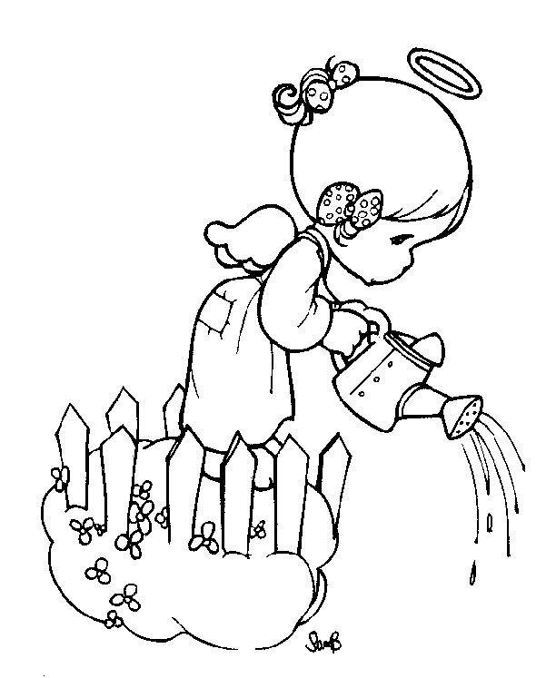 Coloriage 47 Precious moments