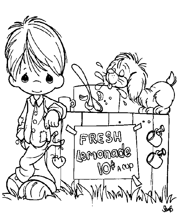 Coloriage 52 Precious moments