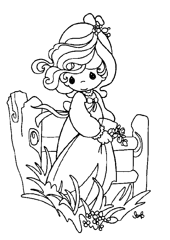 Coloriage 53 Precious moments