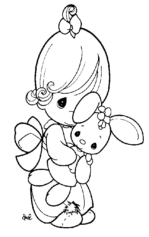 Coloriage 65 Precious moments