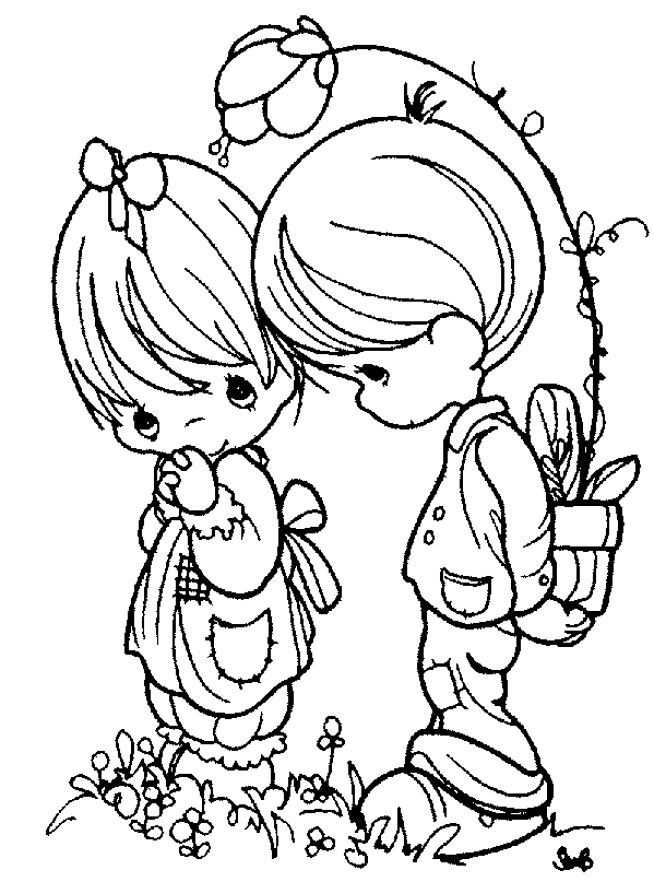 Coloriage 66 Precious moments