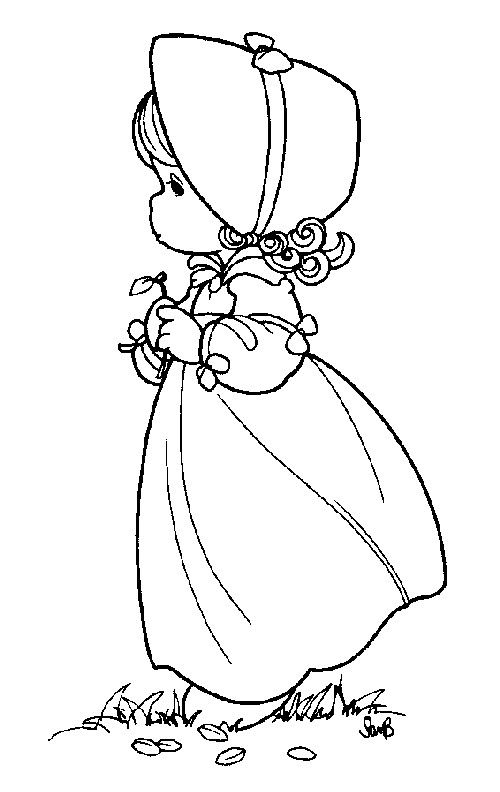 Coloriage 68 Precious moments