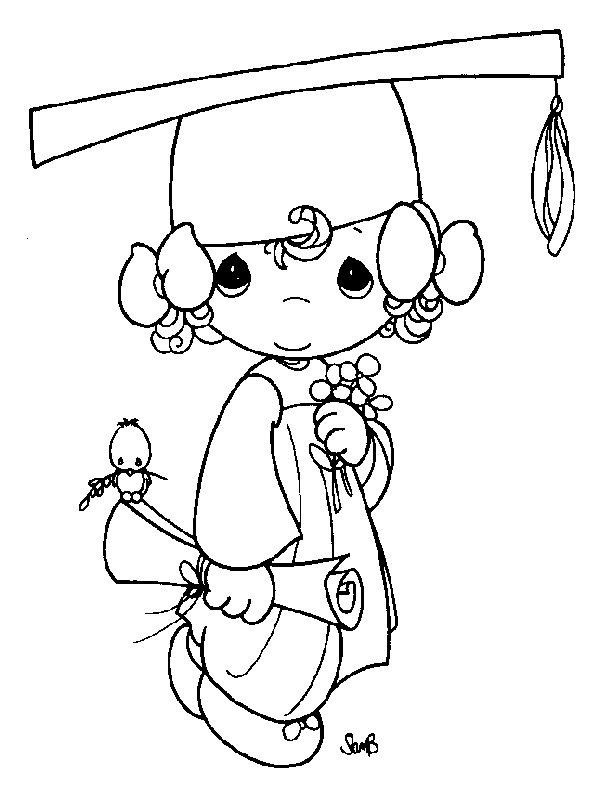 Coloriage 77 Precious moments