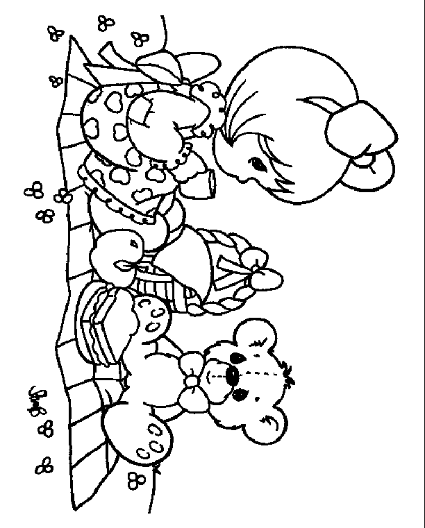 Coloriage 82 Precious moments