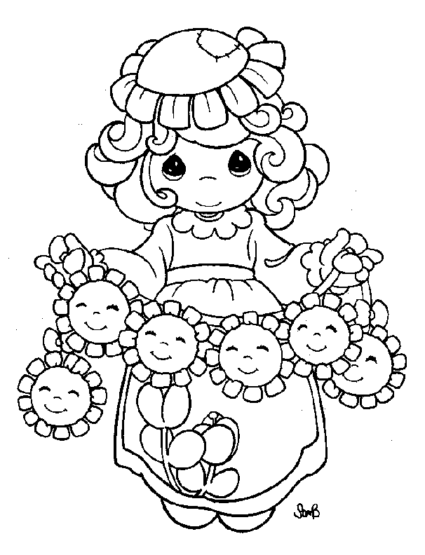 Coloriage 83 Precious moments