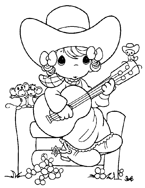 Coloriage 87 Precious moments