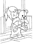 Coloriage Precious moments 34