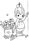 Coloriage Precious moments 76