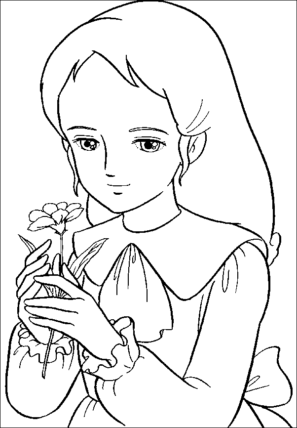 Coloriage 1 Princesse sarah