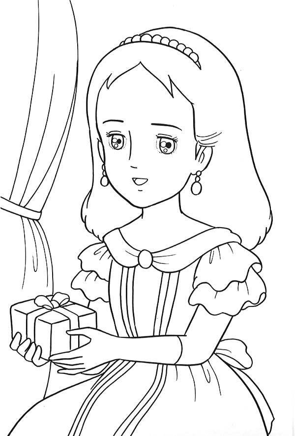 Coloriage 19 Princesse sarah