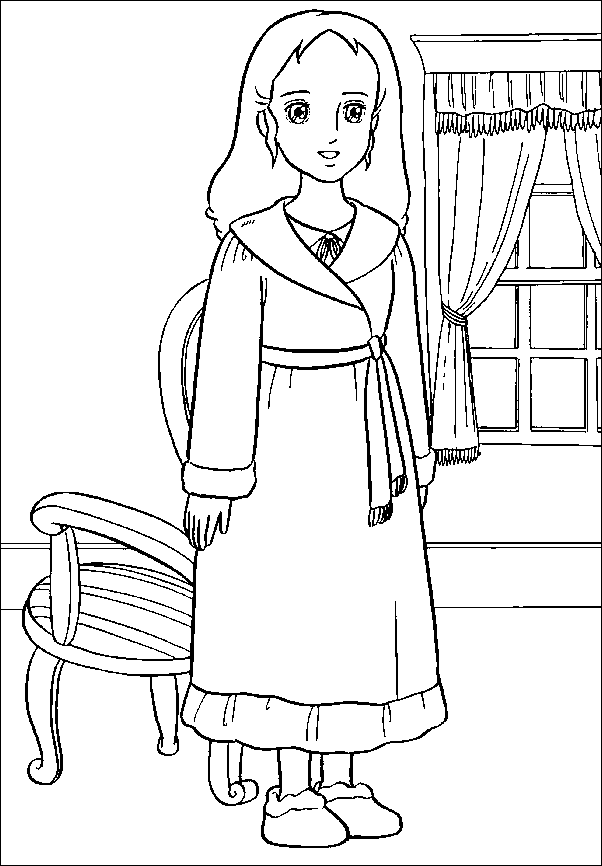 Coloriage 2 Princesse sarah