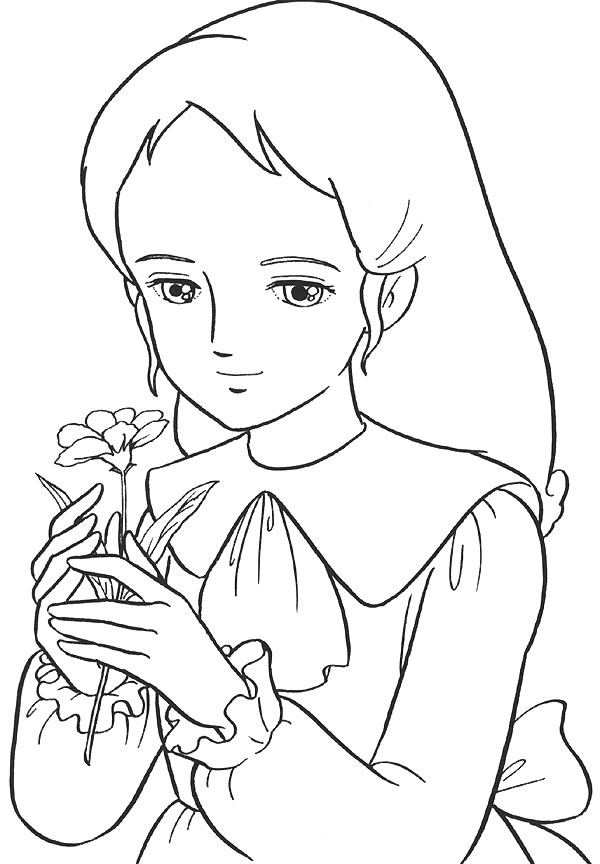 Coloriage 22 Princesse sarah