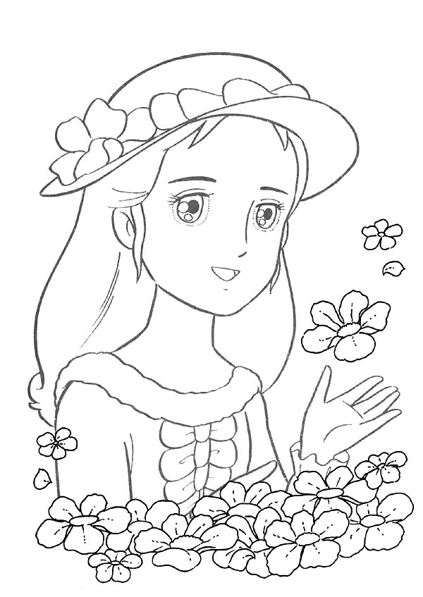 Coloriage 28 Princesse sarah