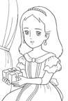 Coloriage Princesse sarah 19